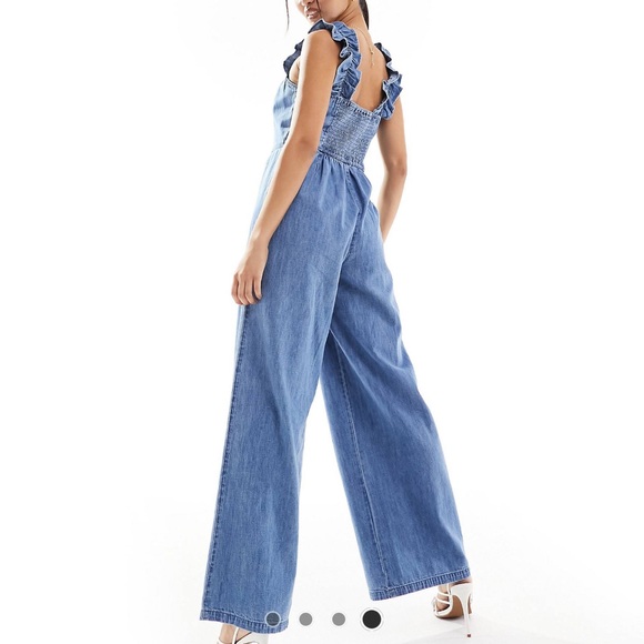 DENIM JUMPSUIT ASOS JEAN JUMPSUIT - Picture 4 of 4